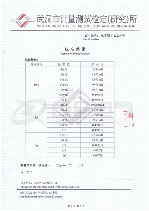 直流電阻快速測(cè)試儀，直流電阻測(cè)試儀 證書